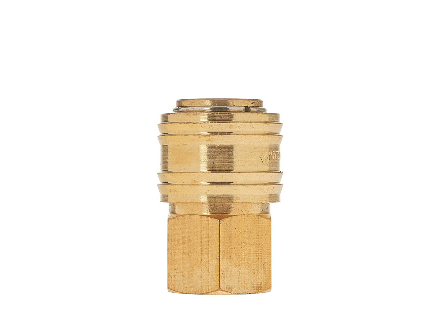 Conector rapid din alama tip mama, filet interior 1 / 4", Tvardy T00276