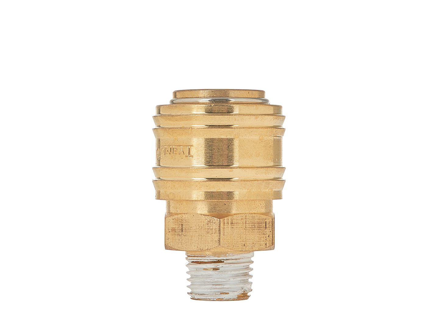 Conector rapid din alama tip mama, filet exterior 1 / 4", Tvardy T00286