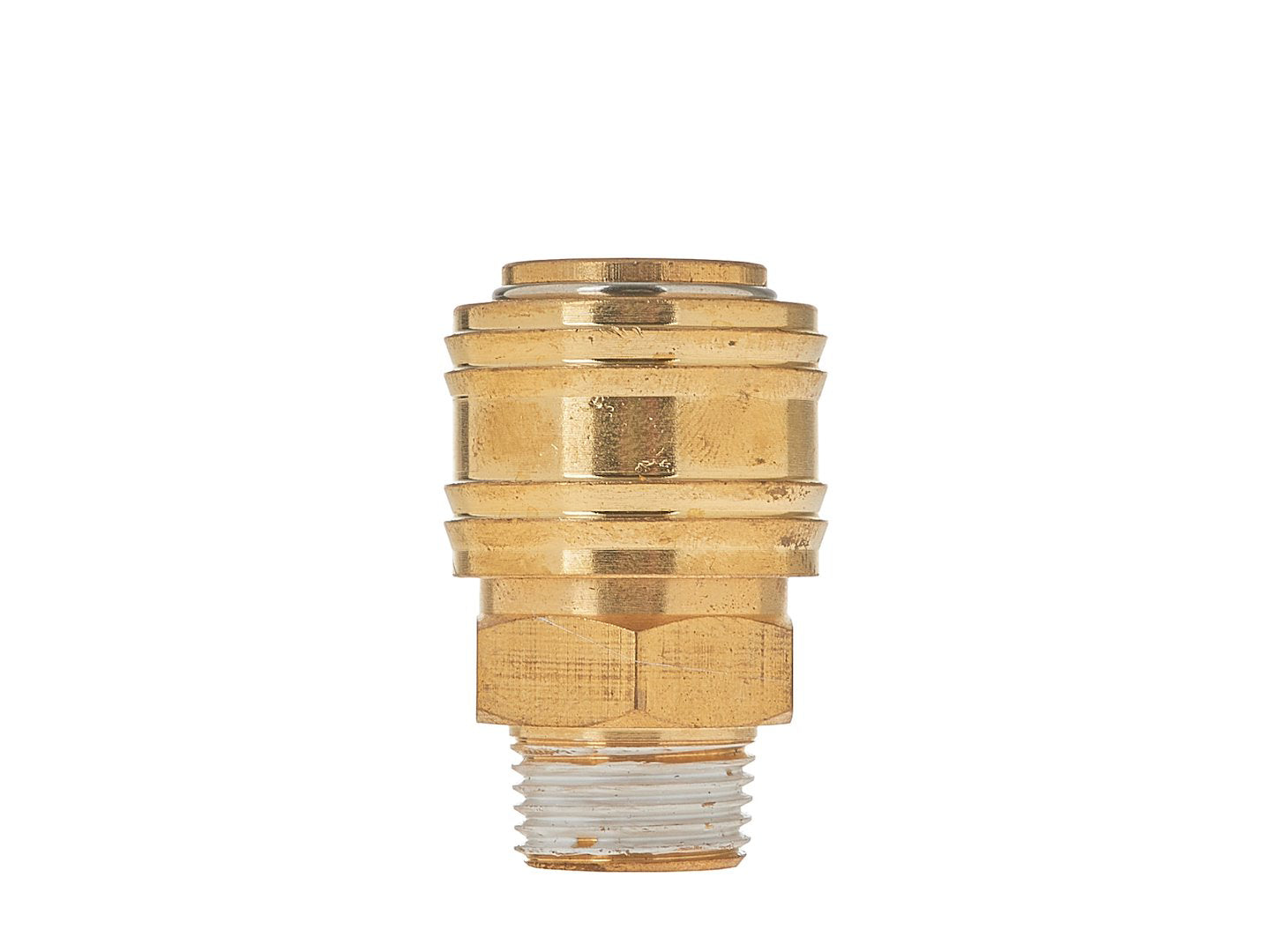 Conector rapid din alama tip mama, filet exterior 3 / 8", Tvardy T00287
