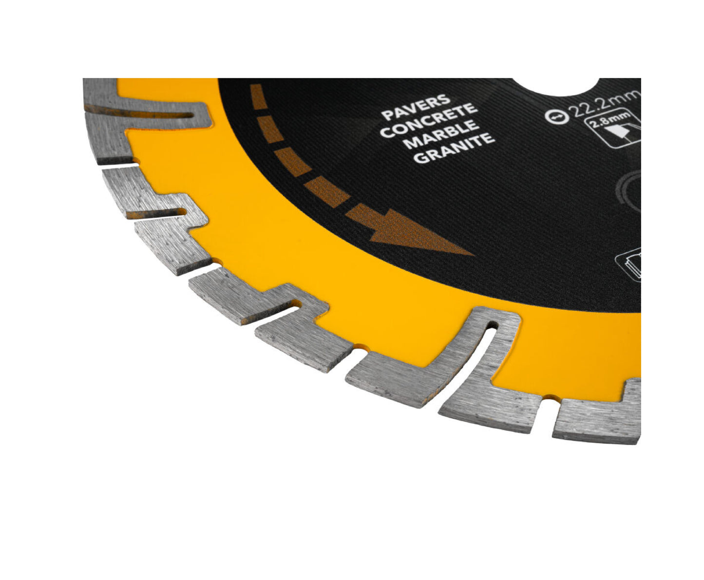 Disc diamantat segmentat PM-TDCS-2303T, 230 mm, Powermat PM1498