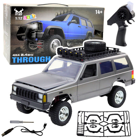 Masina cu telecomanda 4 x 4, LED-uri, suspensie independenta, 1:12, Lean 22916