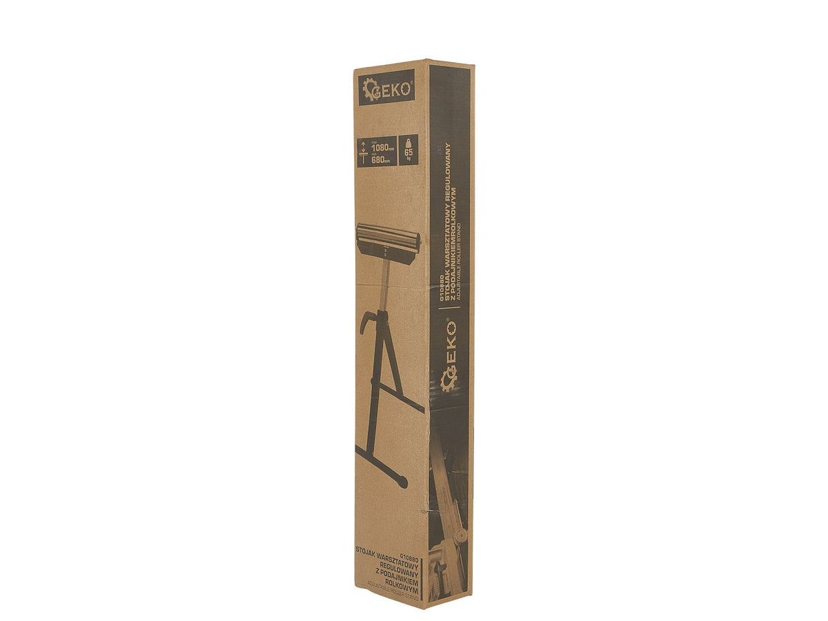 Stativ pentru atelier, 680-1080 mm, rola 300 mm, 65 kg, Geko G10880