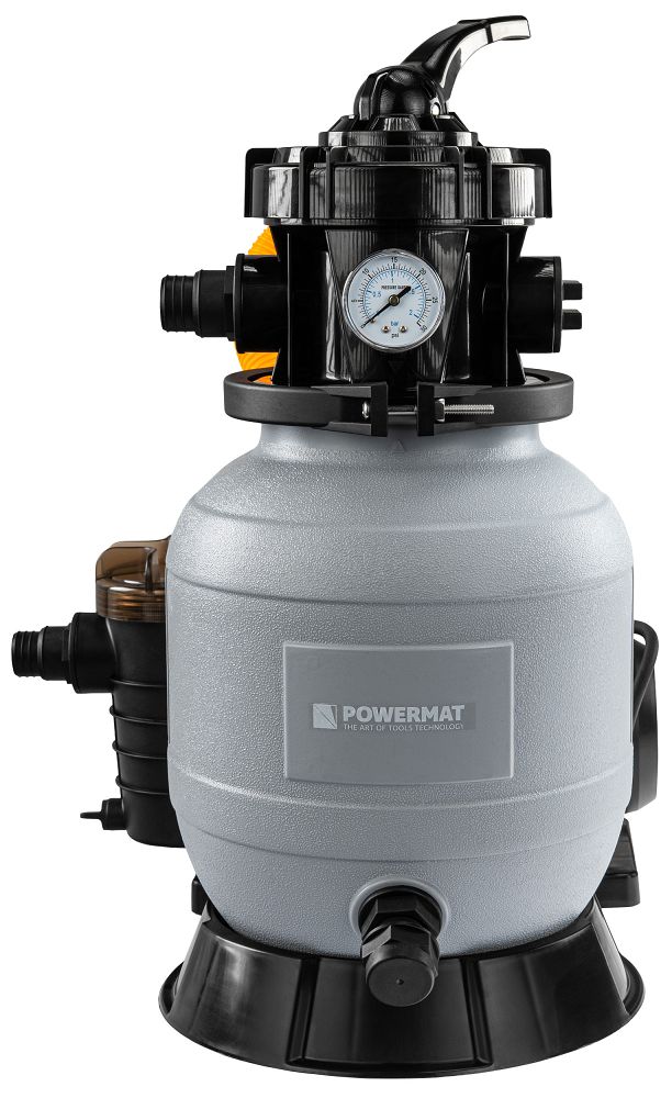 Pompa de nisip pentru piscine PM-PPDB-400JT, afisaj LCD, 10000 l / h, 400 W, Powermat PM1482