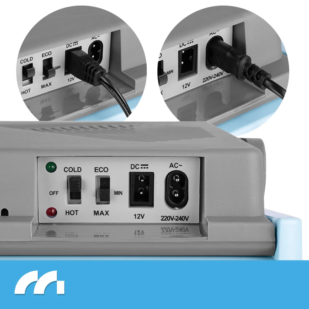 Frigider portabil de calatorie Sunwaal, capacitate 25 l, 12 V / 230 V, MalTec 111719
