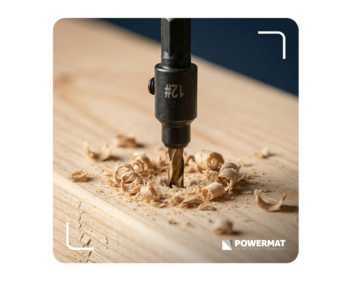 Set burghie pentru lemn PM-ZWZP-4TN, 5 bucati, Powermat PM1459