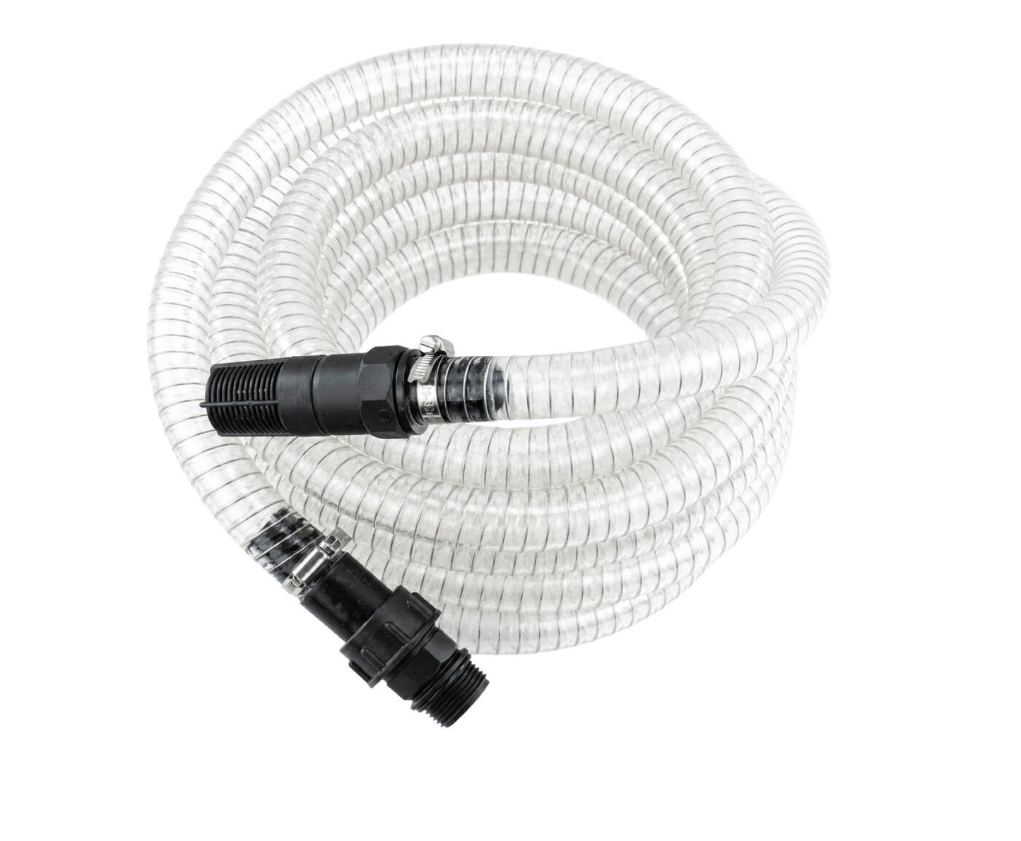 Furtun de aspirare flexibil pentru pompe si hidrofoare, 1", 7 m, Powermat PM-HD-WS-71P