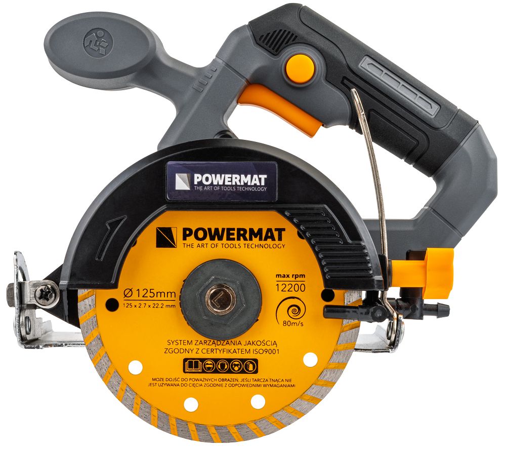 Fierastrau circular pentru debitat placi ceramice, gresie si faianta PM-PDG-1400T, 1400 W, Powermat PM1416