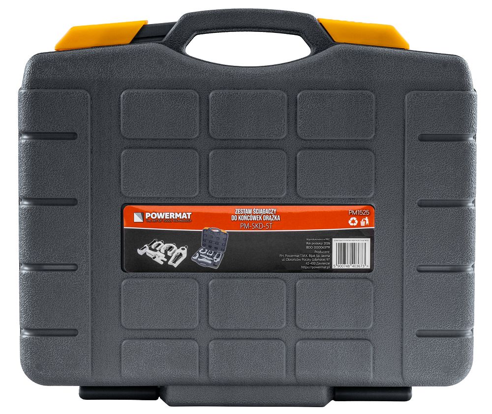 Trusa prese extractoare pivoti, rotule, capete de bara PM-SKD-5T, PowermaT PM1525