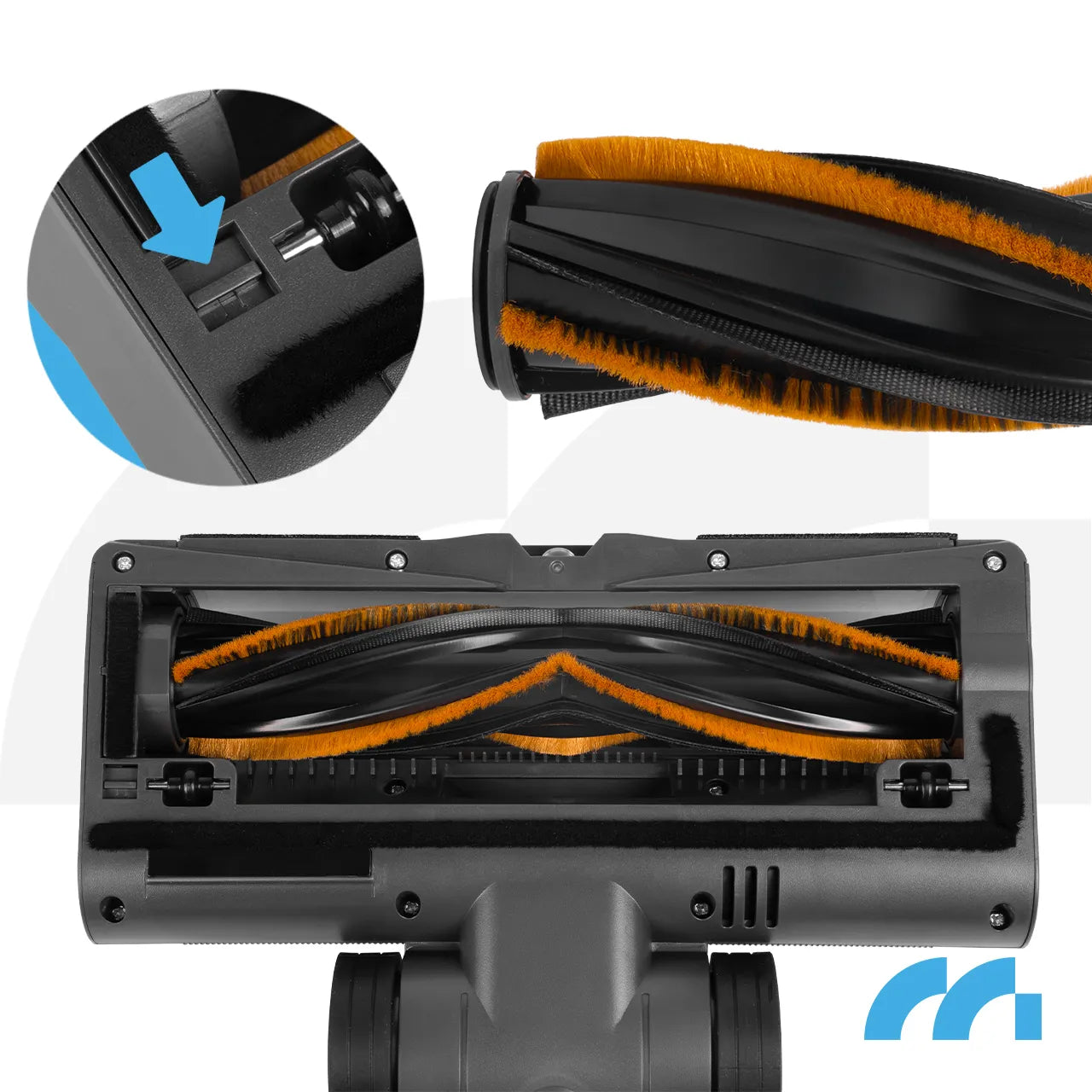 Aspirator vertical cu acumulator LED TURBOCYCLONE PRO4000 3 in 1, 500 W, MalTec TURBOCYCLONE 114103