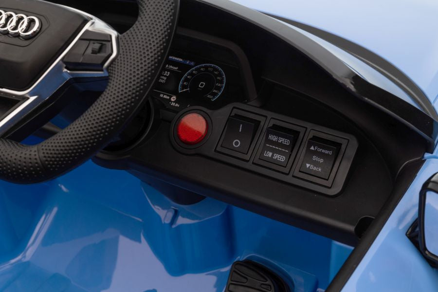 Masina electrica Audi E-Tron GT, albastru, Lean 11954