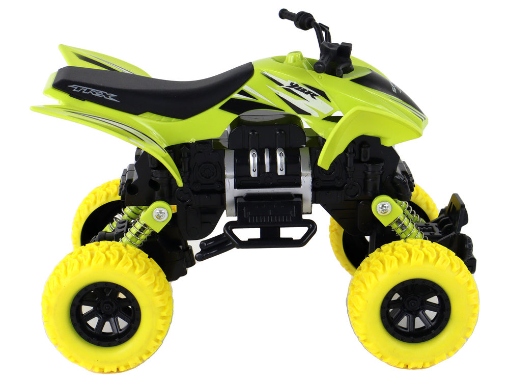 Masinuta Quad XC, verde, 16 x 11 x 10 cm, Lean 16271