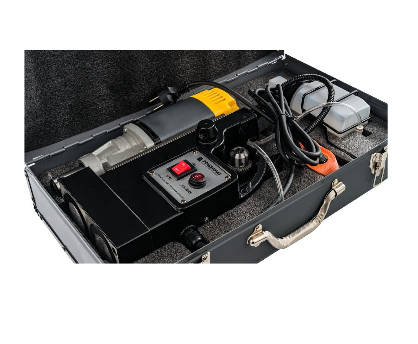 Statie de gaurit verticala cu magnet PM-WM-1500M, 1500 W, Powermat PM1456