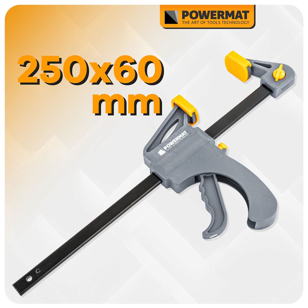 Clema de tamplarie PM-SSD-10T, 250 x 60 mm, Powermat PM1431