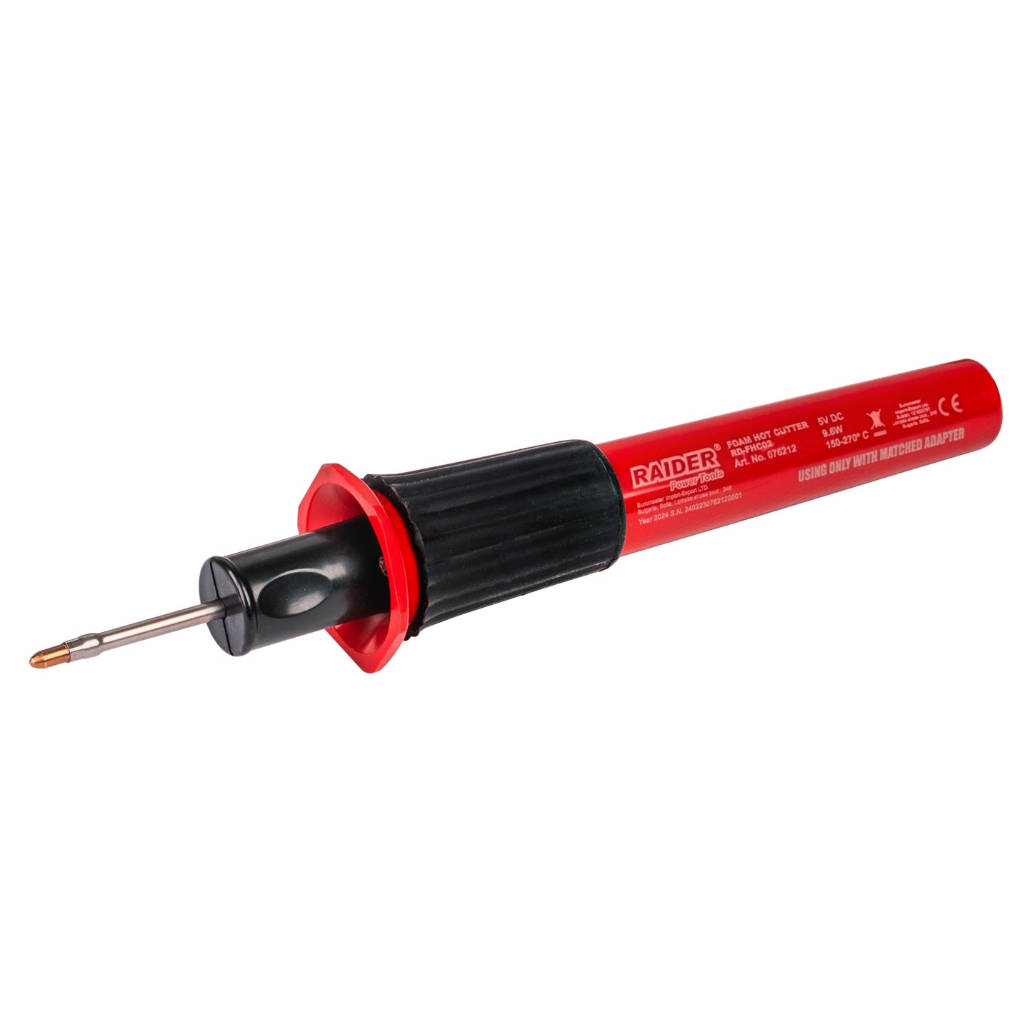 Aparat pentru taiat polistiren RD-FHC02, 15 cm, 150-270 °C, Raider 076212