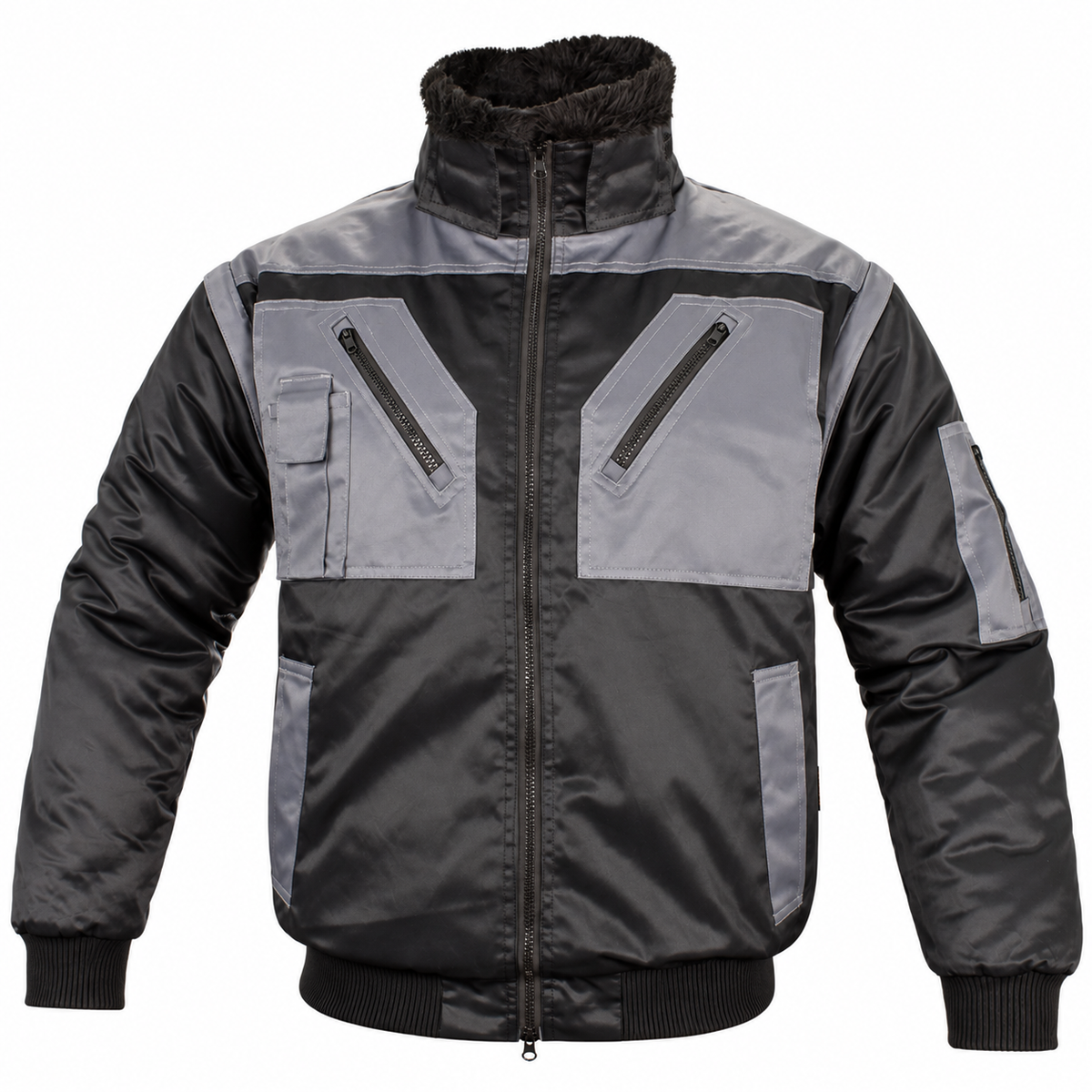 Jacheta de lucru cu maneci detasabile PILOT-bi, negru, marimea L, Artmas ART715918