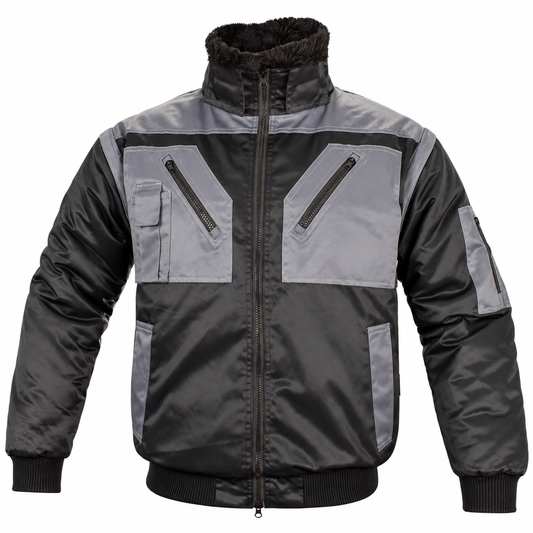 Jacheta de lucru cu maneci detasabile PILOT-bi, negru, marimea L, Artmas ART715918