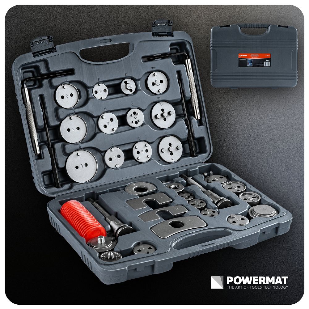 Kit presare pistoane etrieri frana  PM-ZWT-35T, 35 bucati, Powermat PM1532