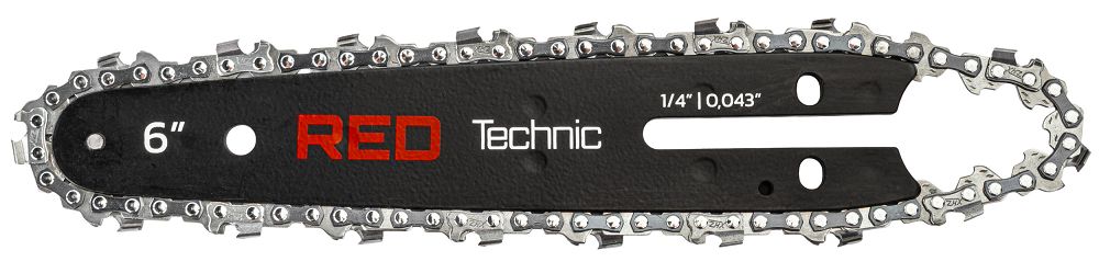 Lama de ghidaj cu lant pentru fierastrau electric, 6", Red Technic RTPR0162