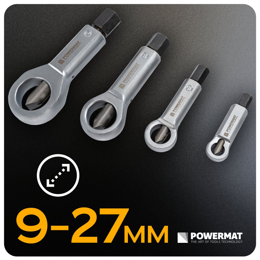 Set despartitoare piulite auto PM-ZPDN-4T, 4 bucati, Powermat PM1616