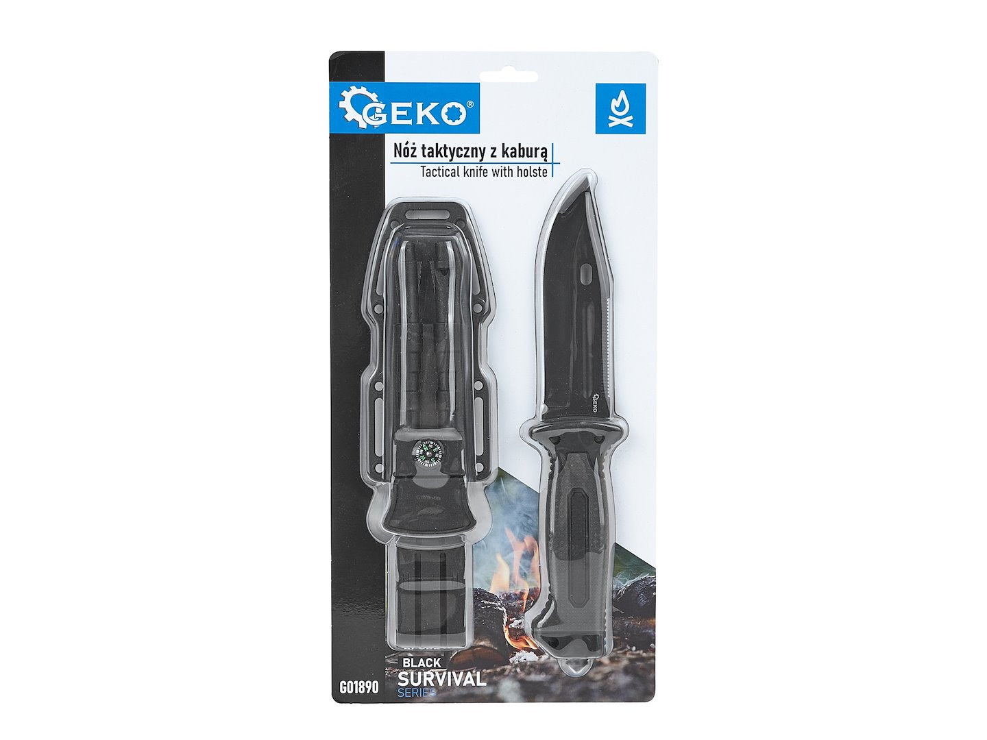 Cutit Black Survival Series, 275 x 135 mm, Geko G01890