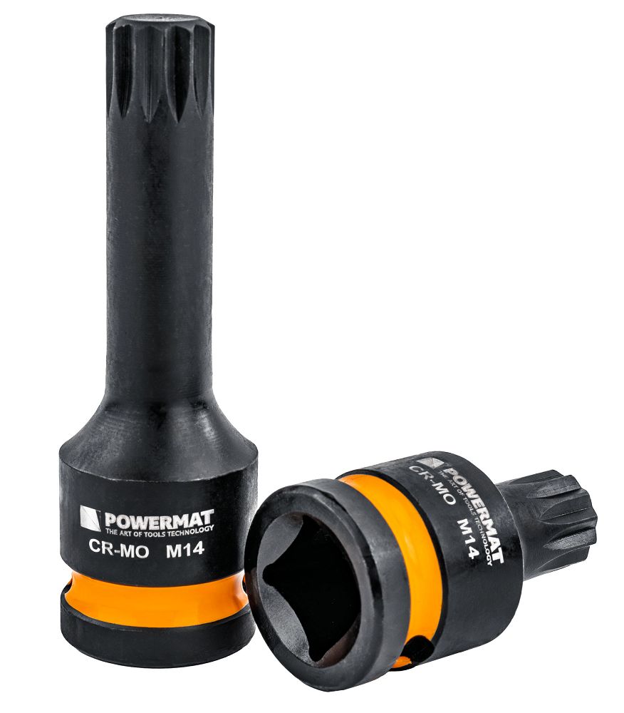 Set chei tubulare de impact PM-ZNU-1418T, 6 bucati, Powermat PM1381