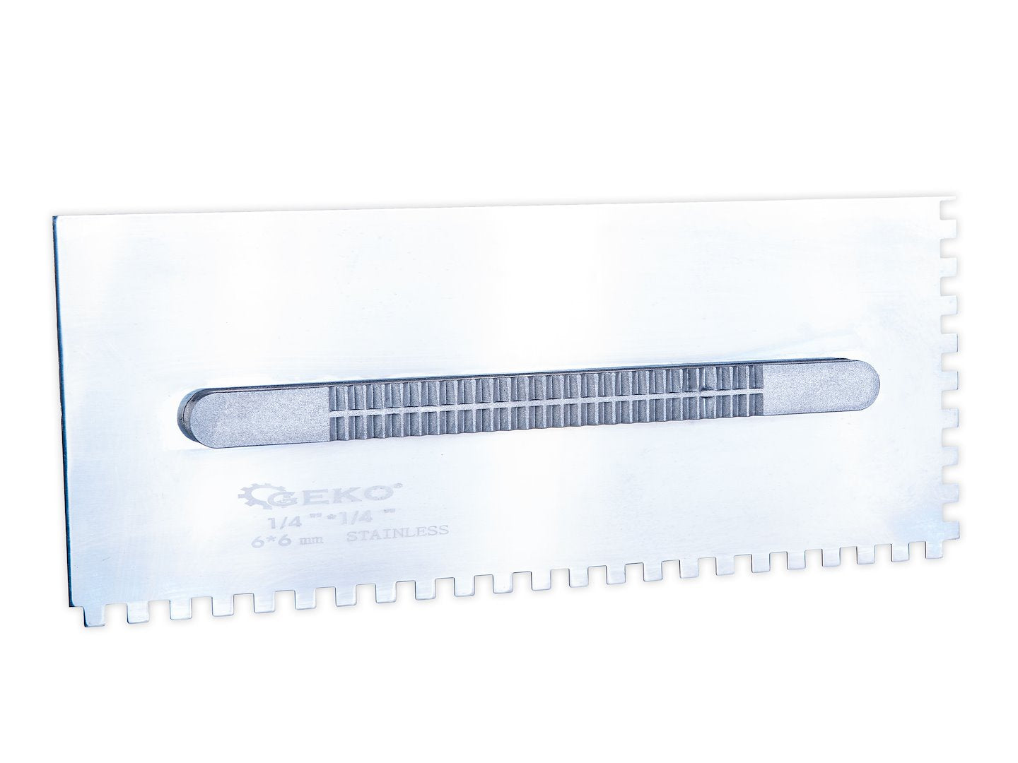 Set gletiere dintate, 280 x 115 mm, 8 bucati, Geko G02288