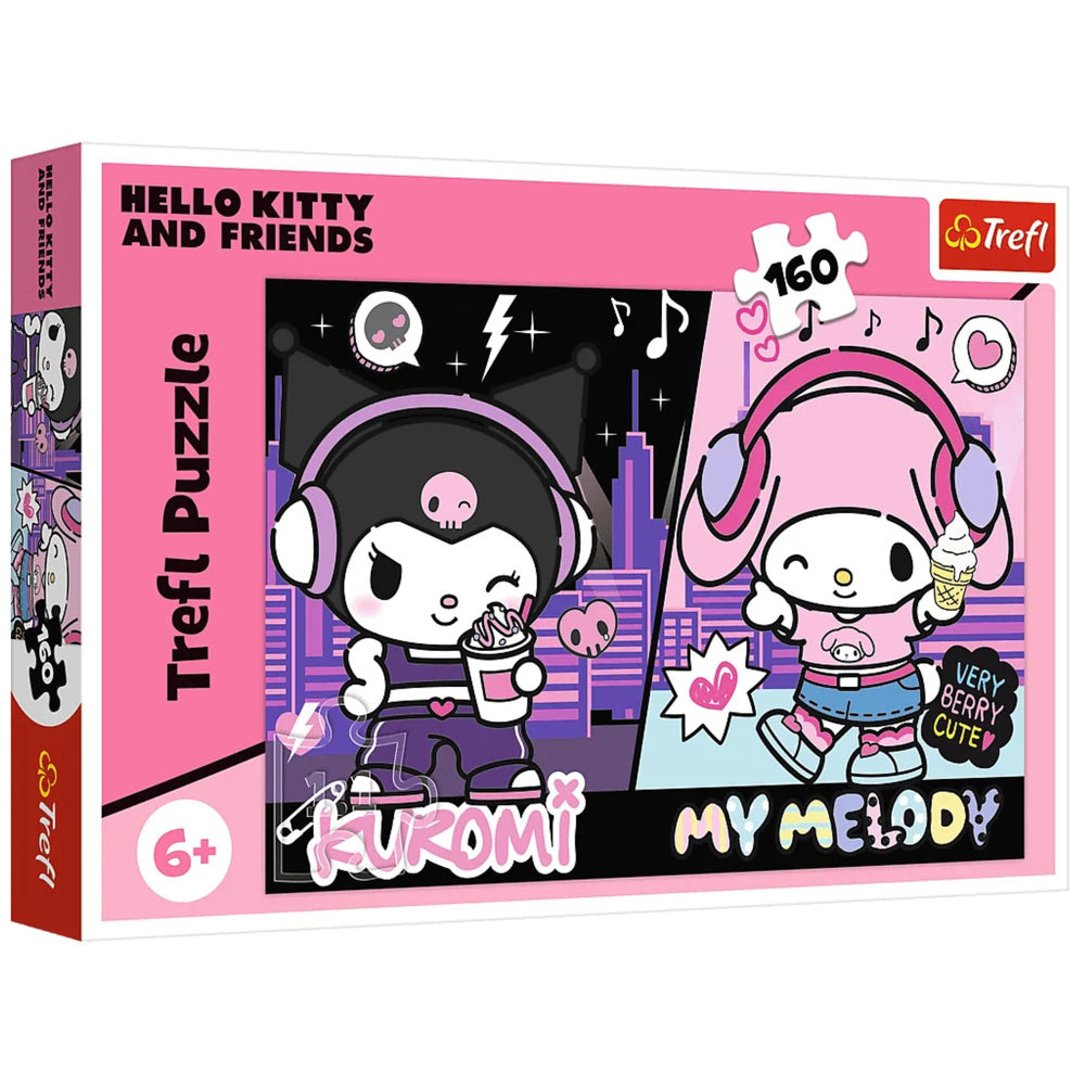 Puzzle Trefl Heloo Kitty si prietenii, 160 piese, Lean 27794