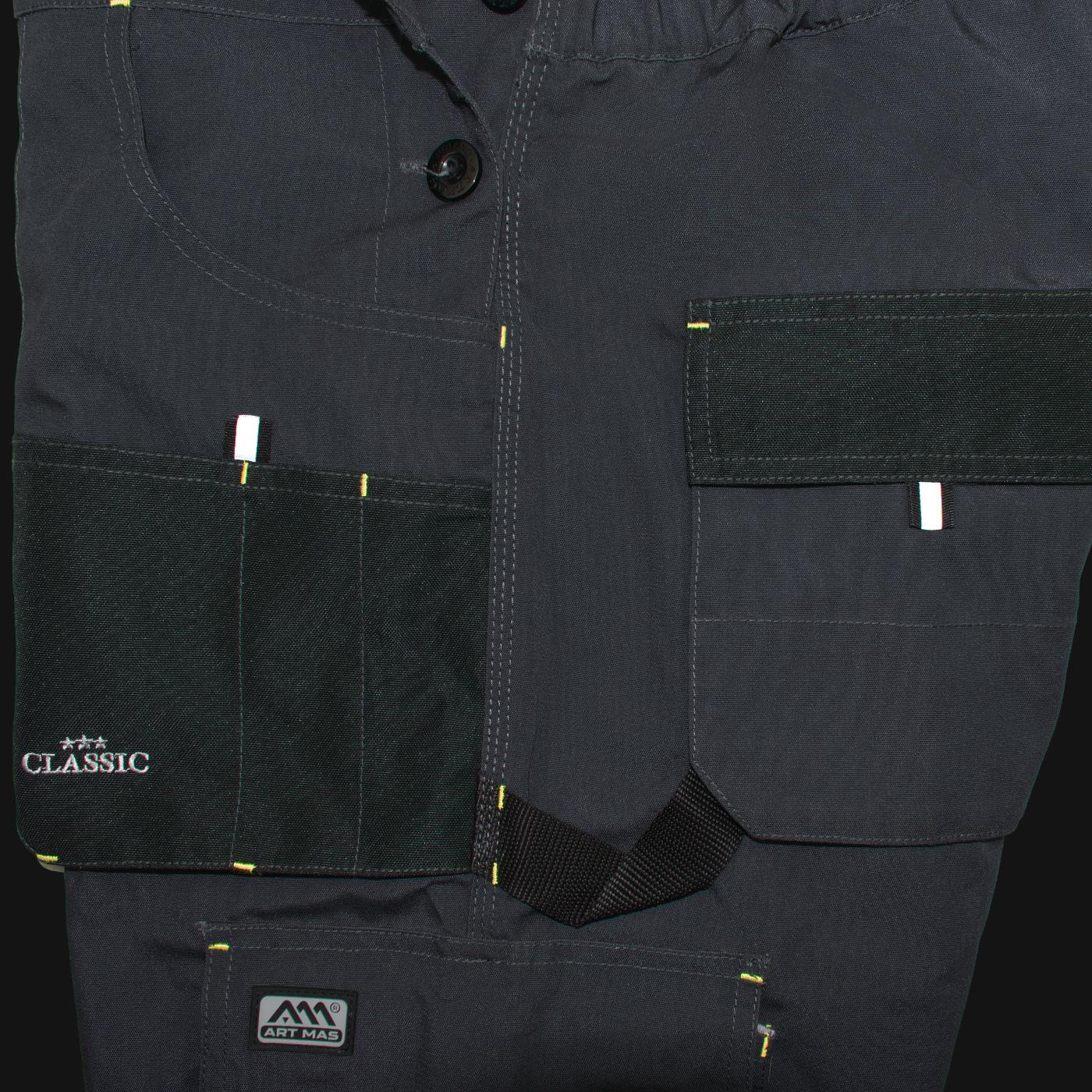 Pantaloni de lucru Classic, gri, marimea M, Artmas ART469533