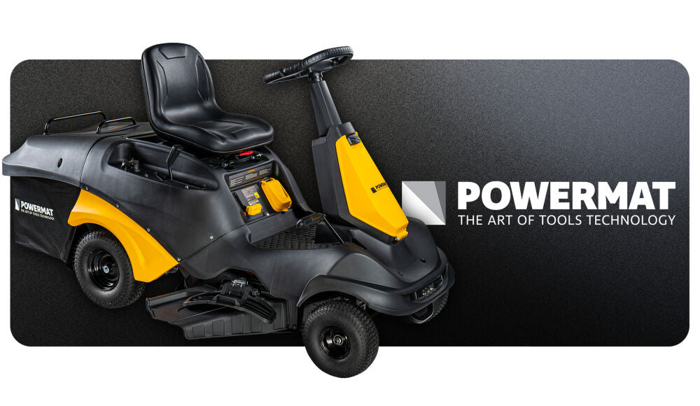 Tractoras de tuns iarba PM-OTS-6HPM, 660 mm, 150 l, Powermat PM1590