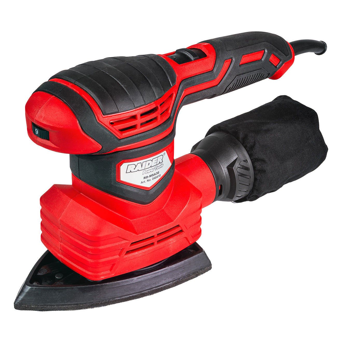 Slefuitor 3 in 1 RD-MSA30 300 W 125 mm 90 x 187 mm viteza variabila, Raider 040410
