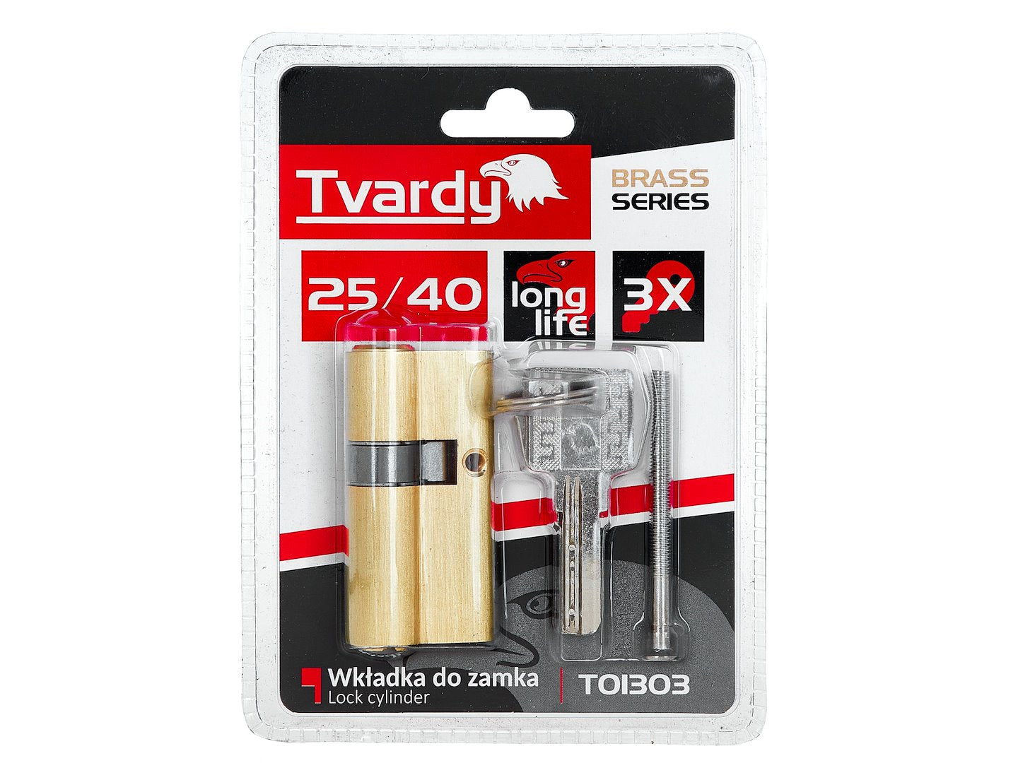 Butuc aluminiu Brass, 25 / 40 mm, Tvardy T01303