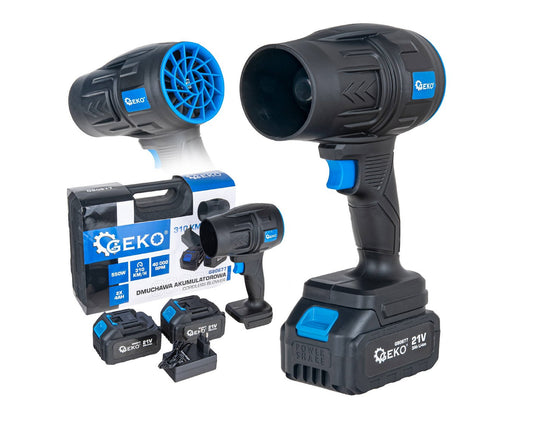 Suflanta cu acumulator, 21 V, 2 x 4 Ah, Geko G80677