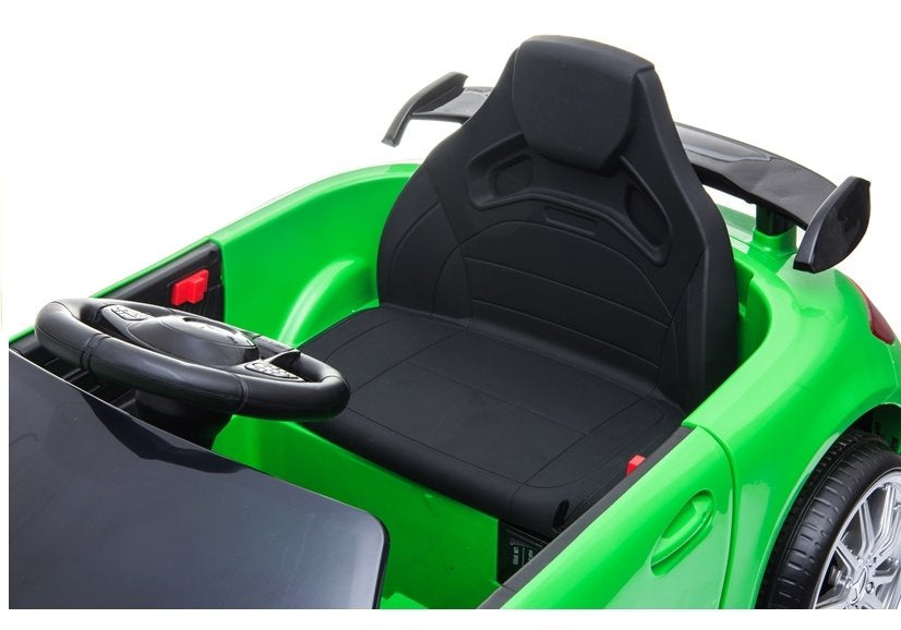 Masina electrica Mercedes GTR, verde, Lean 3868