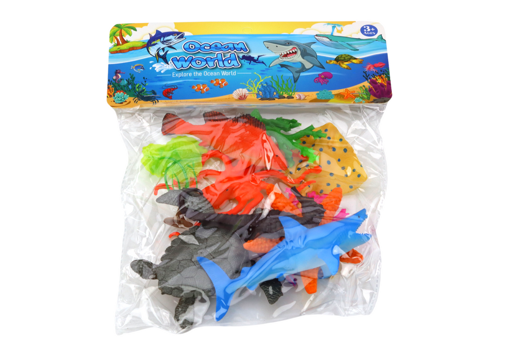 Set figurine de cauciuc, 10 piese, Lean 17656