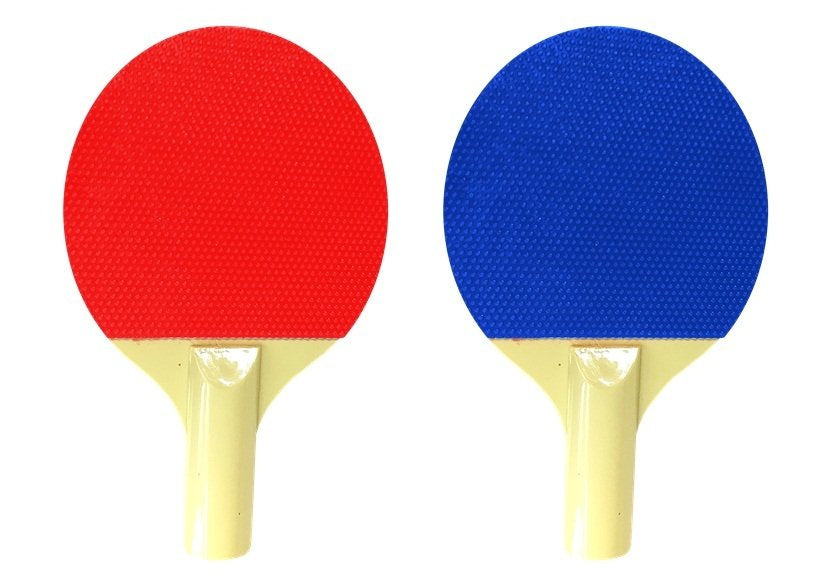 Set tenis de masa cu 2 palete, 3 bile, multicolor, 60 x 9 cm, Lean 5666