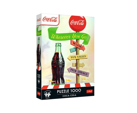 Puzzle Trefl Coca Cola - Wherever You Go, 1000 piese, Lean 27820