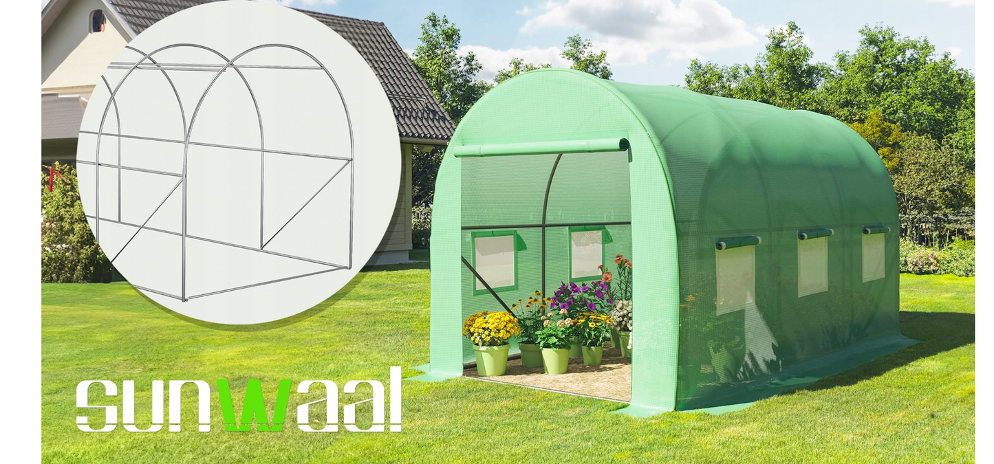 Sera de gradina Sunwaal, 2,5 x 3 x 2 m, MalTec 111368