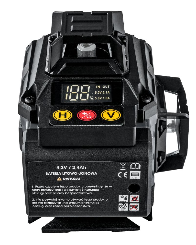 Nivela laser in cruce PM-PLK-4DM2, Powermat PM1493