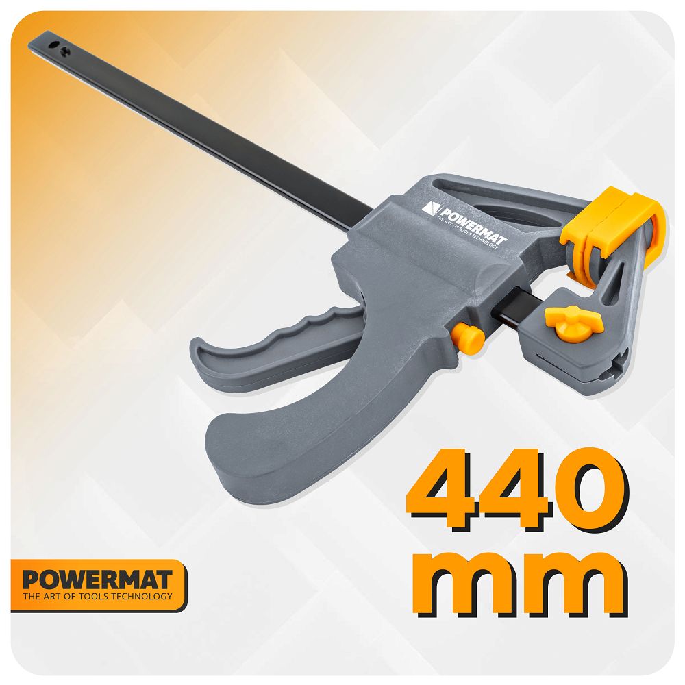 Clema de tamplarie PM-SSD-10T, 250 x 60 mm, Powermat PM1431