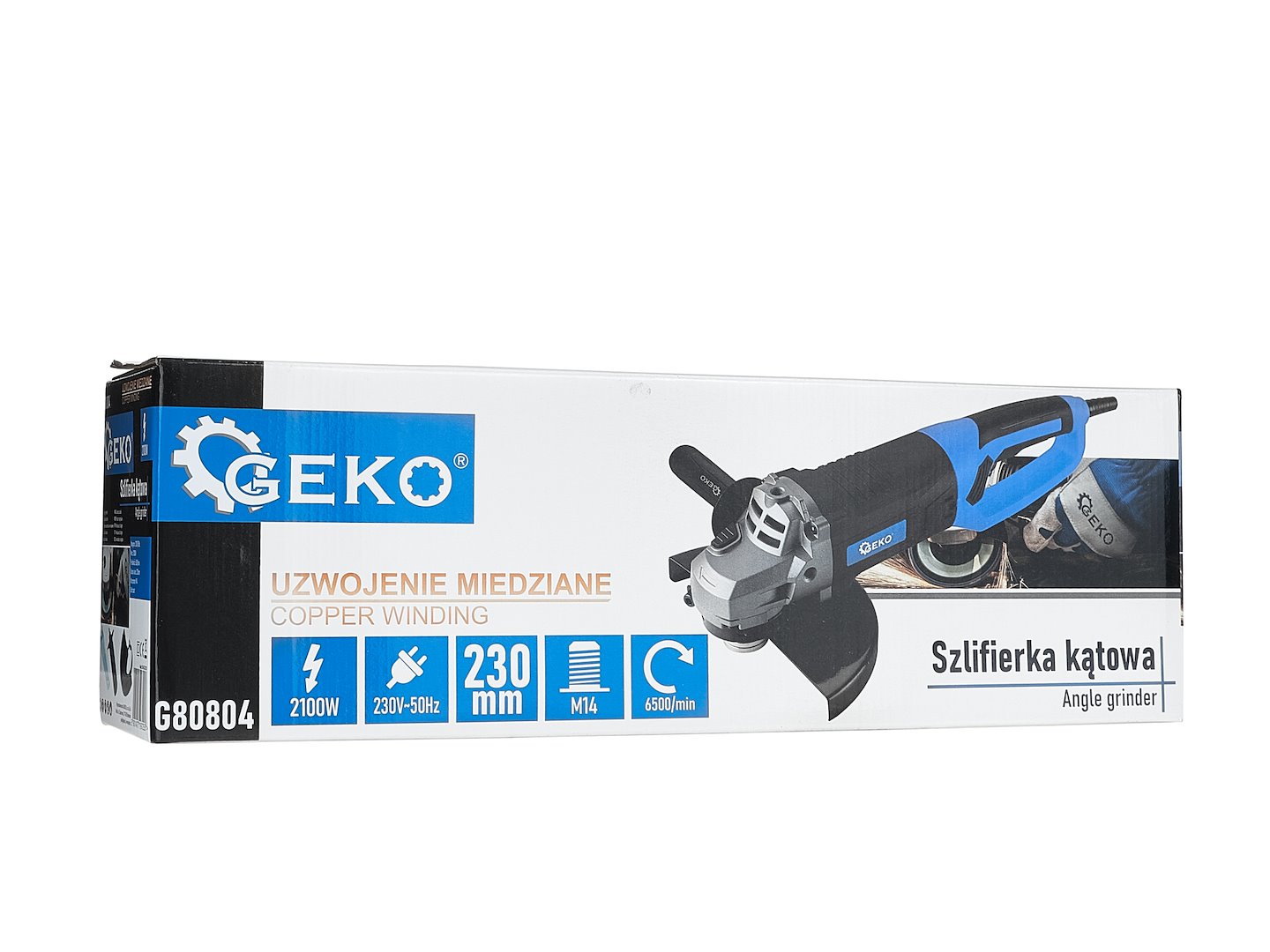 Polizor unghiular 230 mm 2100 W, Geko G80804