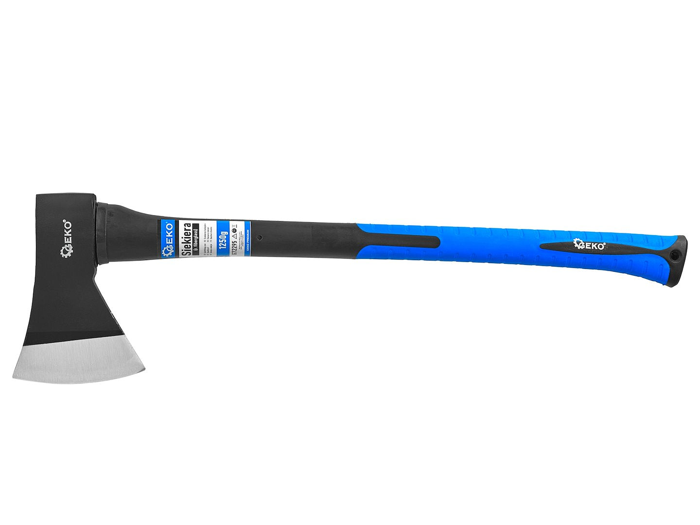 Set topoare pentru despicat, 600 g / 1250 g / 2000 g, 3 bucati, Geko G72295