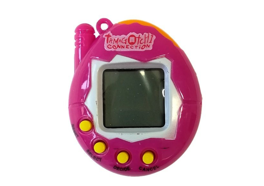 Jucarie electronica Tamagotchi 5 x 6 x 2 cm, roz, Lean 12681