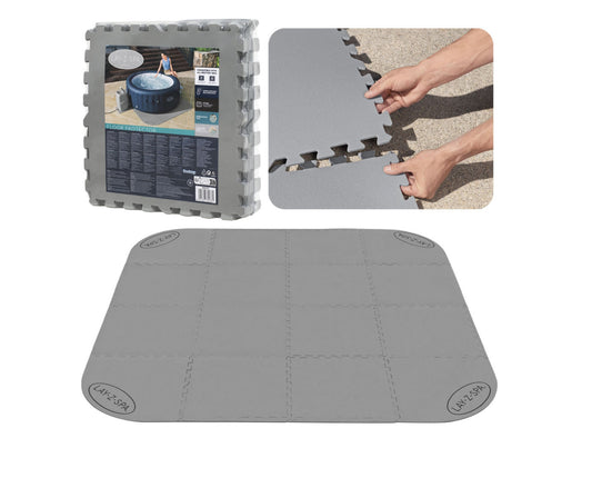 Covoras din spuma pentru piscina Lay-Z-Spa, 196 x 196 cm, Bestway 29408