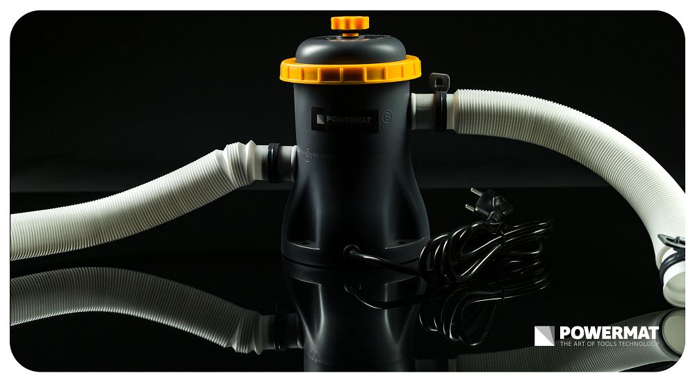 Pompa filtrare apa piscina PM-PFDB-16T, 16 W, Powermat PM1512