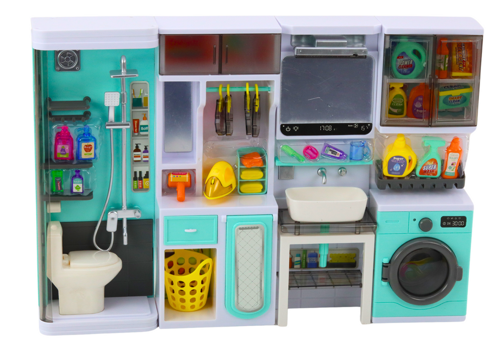 Set de joaca baie 4 in 1 cu accesorii, Lean 18100