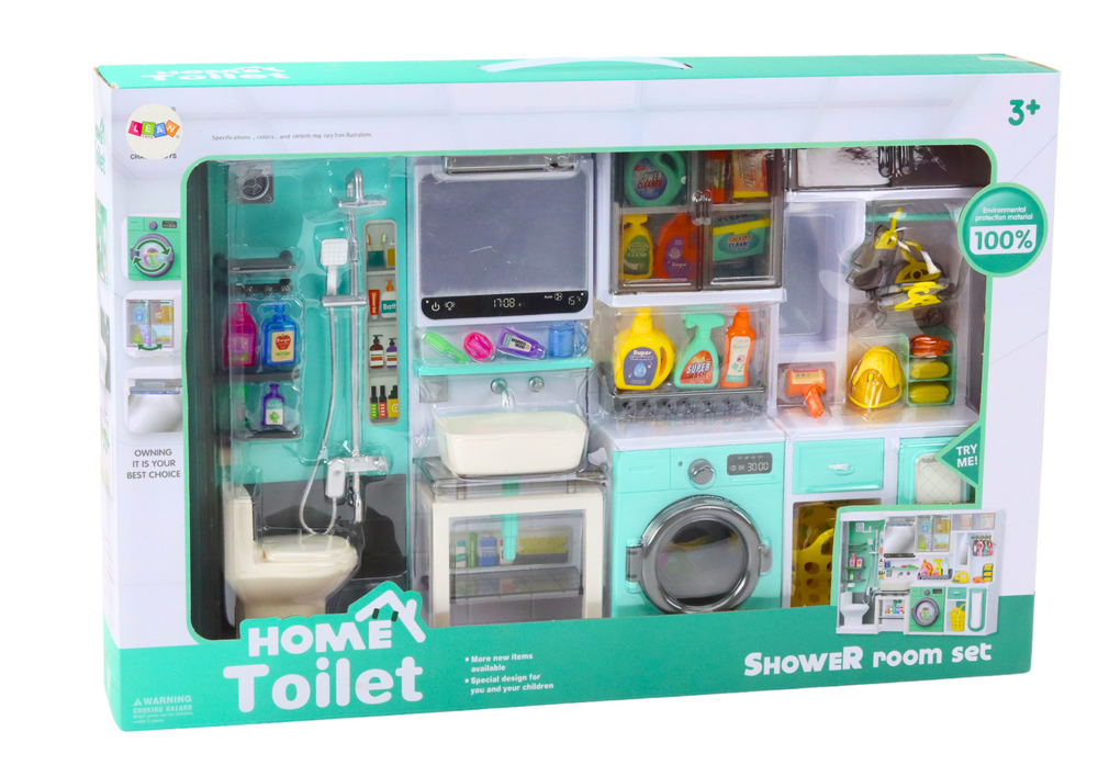 Set de joaca baie 4 in 1 cu accesorii, Lean 18100
