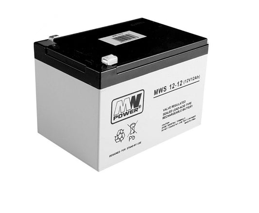 Baterie gel AGM pentru masinute electrice, 12V-12Ah, Lean 4960