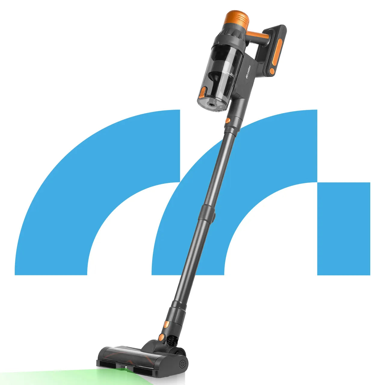 Aspirator vertical cu acumulator LED TURBOCYCLONE PRO4000 3 in 1, 500 W, MalTec TURBOCYCLONE 114103