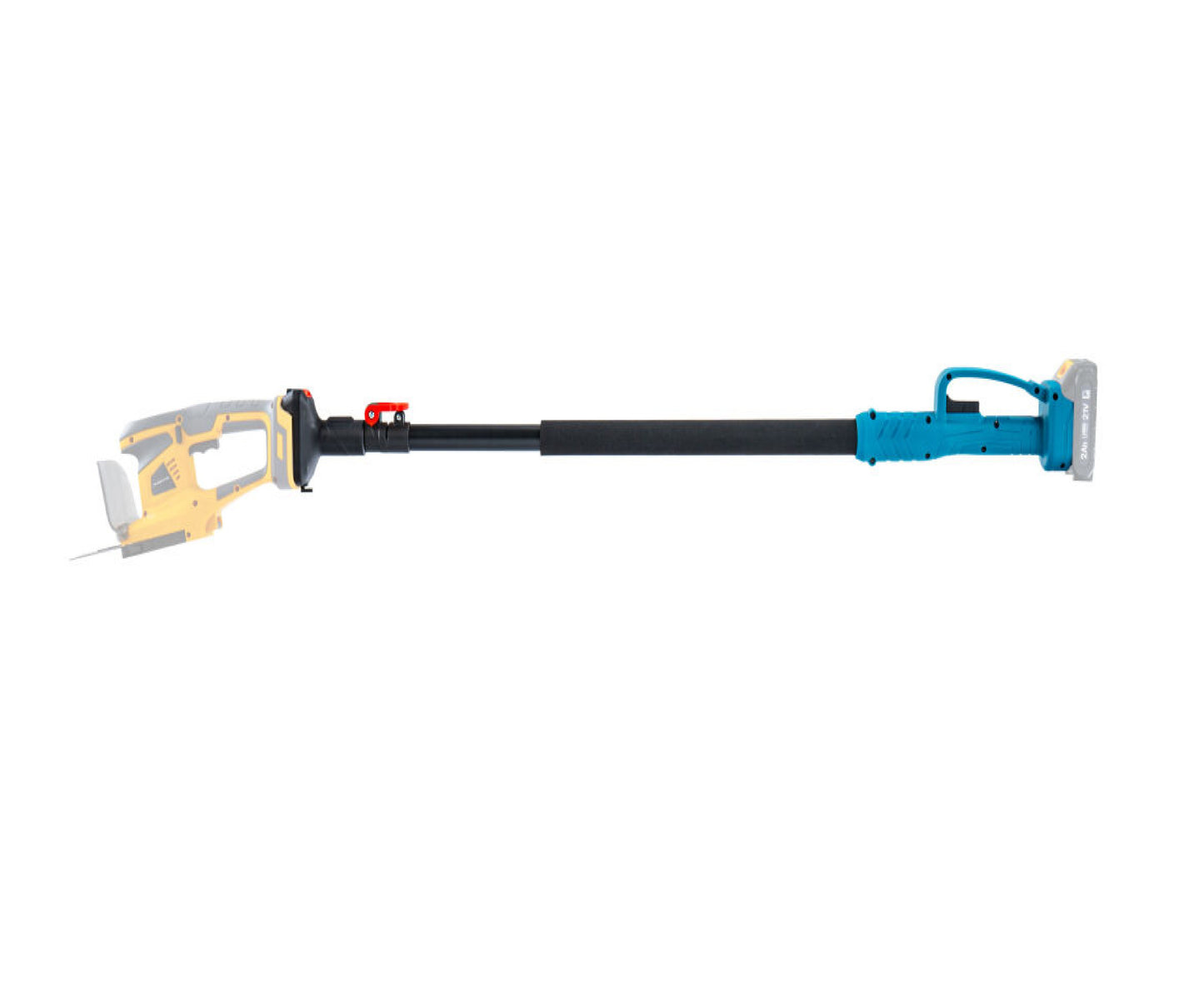 Brat telescopic pentru foarfeca de gradina cu acumulator, 107-166 cm, Powermat PM-SA-21V-WYS