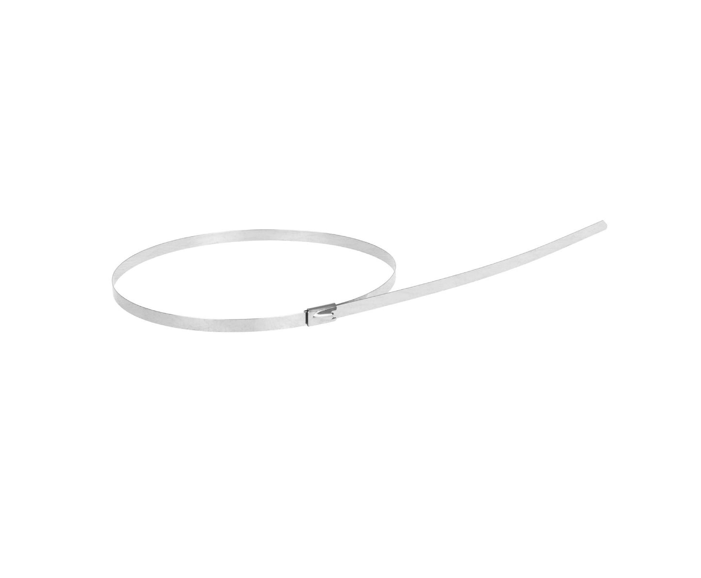 Set cleme din inox, 4,6x150mm, 100 bucati, Geko G17250